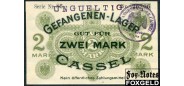 KGL Cassel (Hessen-Nassau)(Лагерь военнопленных) 2 Mark ND Gefangenen-Lager Cassel (наклейки) XF Ti.05.31E 1400 РУБ