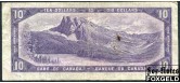 Канада 10 долларов 1954 Sign.  Beattie-Coyne F P:79a 2500 РУБ