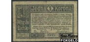 Bielitz (Бельско) / Teschener Schlesien 1  Krone 1919 3 выпуск 1919 (1.8.19) VG G-006С2b 1000 РУБ