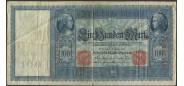 Германия / Reichsbank 100 марок 1909 Reichsbanknote. VG Ro.38 250 РУБ