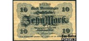 Memmingen  / Bayern 10 Mark 1918 25. Oktober 1918. VF В3 358.02E 350 РУБ