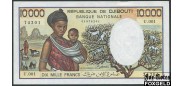 Джибутти 10000 франков ND(1997)  aUNC P:39b 10000 РУБ
