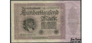 Германия / Reichsbank 100000 Mark 1923 01,02,1923 Reichsdrukerei н-р дважды F Ro:82a 140 РУБ