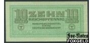 Германия / Deutsche Wehrmacht 10 Reichspfennig ND(1942) платежные знаки для Вермахта aUNC Ro. 503 600 РУБ