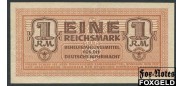 Германия / Deutsche Wehrmacht 1 Reichsmark ND(1942) платежные знаки для Вермахта XF Ro.505 3000 РУБ