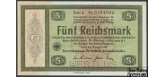 Германия / Konversionskasse fur deutsche Auslandsschulden 5 марок 1933  aUNC Ro.700Е2 2500 РУБ