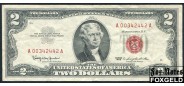 США United States Notes 2 доллара 1963 Series of  1963 Sign. Granahan Dillon F Fr1513 2000 РУБ