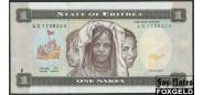 Эритрея 1 накфа 1997  UNC P:1 30 РУБ