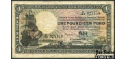 Южная Африка  ЮАР 1 фунт 1945 sign. Dr. MH de Kock F+ P:84e 4500 РУБ