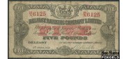 Ирландия Северная 5 фунтов 1928 Belfast Banking Company Limited aF P:127 16000 РУБ