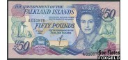 Фолклендские острова 50 фунтов 1990  UNC P:16 13000 РУБ