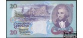 Гибралтар 20 фунтов 1995  UNC P:27 5800 РУБ