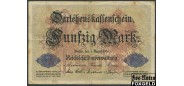 Германия / Reichsschuldenverwaltung 50 марок 1914 #6 F Ro:50а 100 РУБ