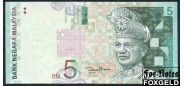 Малайзия 5 ринггит ND(1999) Sign. Zeti Akhtar Aziz. 2001 UNC P:41b 300 РУБ