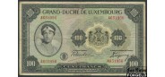 Люксембург 100 франков ND(1932) ABNCo F+ P:39 16500 РУБ