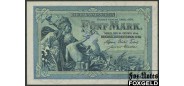 Германия / Reichsbank 5 марок 1904 Reichskassenschein. #6 UNC Ro:22a / P:8a 2500 РУБ