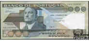 Португалия /   BANCO DE PORTUGAL 5000 эскудо 1985  aUNC P:182d 8500 РУБ