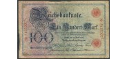 Германия / Reichsbank 100 Mark 1903  VG Ro.20 500 РУБ