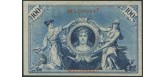 Германия / Reichsbank 100 Mark 1908 Две красные печати.  # 29мм VF Ro:33b 170 РУБ