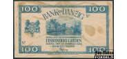 Данциг / Bank von Danzig 100 гульденов 1924 Проба печати (склеена из двух половинок) VF Ro.835 / P:55 350000 РУБ