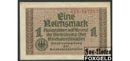 Германия 1 Reichsmark ND(1939) Reichskreditkassen.  Конгрев. Серии 1 - 480 VF Rо.551а 250 РУБ