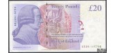 Великобритания Bank of England 20 фунтов ND(2006) 2016, Sign. Victoria Cleland aUNC P:392c 2800 РУБ