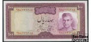 Иран 100 риалов ND(1971) Sign.13 UNC P:91c 800 РУБ