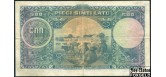Латвия / LATVIJAS BANKAS 500 лат 1929  VG FN:Е15.19.1 18000 РУБ