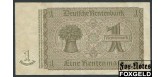 Германия / Deutschen Rentenbank 1 Rentenmark 1937 #8 VF Ro:166b 220 РУБ