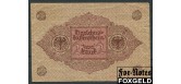 Германия / Reichsschuldenverwaltung 2 марки 1920 красная VF Ro:65b 120 РУБ