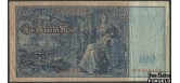 Германия / Reichsbank 100 марок 1910 Две красные печати. Бумага белая. F Ro:43a 150 РУБ