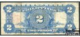 Филиппины 2 песо 1936 Sign. Quezon - President. Ramos - Treasurer. F P:82 3500 РУБ
