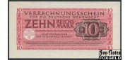 Германия Вермахт 10 марок 1944 Платежные сертификаты для военнослужащих Вермахта. Выпуск 1944 г. UNC Ro:513 1200 РУБ