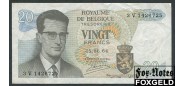 Бельгия 20 франков 1964 Sign. 20 (Emiel Kestens) VF P:138 150 РУБ
