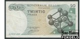 Бельгия 20 франков 1964 Sign. 20 (Emiel Kestens) VF P:138 150 РУБ