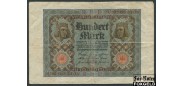 Германия / Reichsbank 100 марок 1920 #7 F Ro:67a 150 РУБ