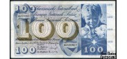 Швейцария 100 франков 1964  aF P:49f 6800 РУБ
