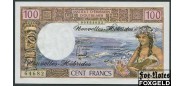 Новые Гебриды 100 франков ND(1977) Sign. 3 XF+ P:18d 4500 РУБ