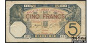 Французская Западная Африка 5 франков 1922 DAKAR 14 decembre 1922 F P:5Bb 623
