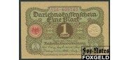 Германия / Reichsschuldenverwaltung 1 марка 1920 Darlehnskassenschein aUNC Ro:64 100 РУБ