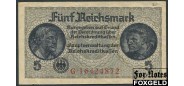 Германия 5 рейхсмарок ND(1939) Reichskreditkassen.  #8. Без конгрева. Серии A-Y F P:R138b 150 РУБ