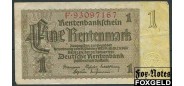 Германия / Deutschen Rentenbank 1 Rentenmark 1937 #8 VF Ro.166b 100 РУБ