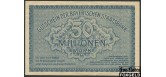 Bayern / Bayerische Staatsbank 50 Mio. Mark 1923 1. August 1923. # 6 aVF BAY223a 500 РУБ