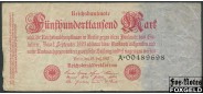 Германия / Reichsbank 500000 Mark 1923 Reichsbanknote. 25. Juli 1923. Reichsdrukerei F Ro:91a 150 РУБ