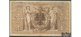 Германия / Reichsbank 1000 марок 1910 Udr.-Bst.  - темно серая ! F Ro:45b! 3500 РУБ
