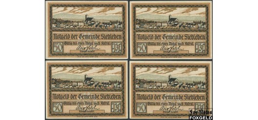 Siebleben / Th 50 Pf. - 4 шт. 1921 Вся серия. 4 шт. aUNC В2 1222.1b 450 РУБ