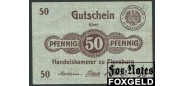 Flensburg 50 Pfennig ND  XF В5 F8.3 250 РУБ