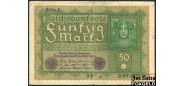 Германия / Reichsbank 50 Mark 1919 24. Juni 1919. Reihe 1. Reichsdruckerei. F Ro:62a 150 РУБ