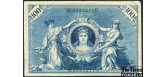 Германия / Reichsbank 100 марок 1908 Две зеленые печати. VF Ro:34 100 РУБ