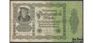 Германия / Reichsbank 50000 Mark 1922 19. November 1922.    Reichsdrukerei. #8  (# корич.) F Ro:79a 200 РУБ